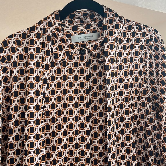 SIMONS CONTEMPORAINE WRAP DRESS SIZE 10 - Picture 1 of 12